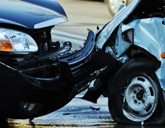 two cars involved in a accident that will require Auto Insurance in Madison, IN, Columbus, IN, Seymour, IN, North Vernon