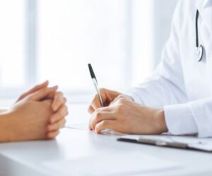Doctor and Patient Discussing Medicare Advantage Open Enrollment in Seymour, IN