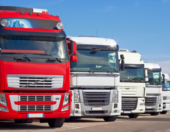 Fleet of Trucks with Commercial Auto Insurance in Greensburg, IN