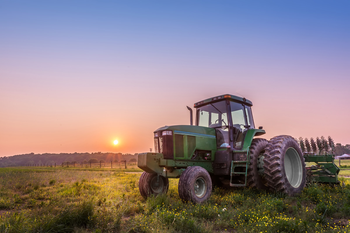 Tractor on Farm with Farm Insurance in North Vernon, IN